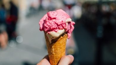 gelato come pasto principale in estate?