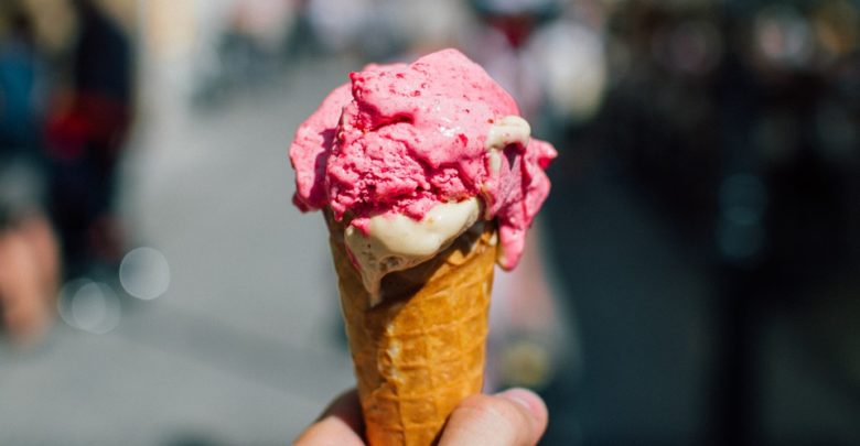 gelato come pasto principale in estate?